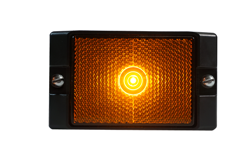 LED215A1 --- LED Rectangular Clearance/Side Marker Light with Reflex