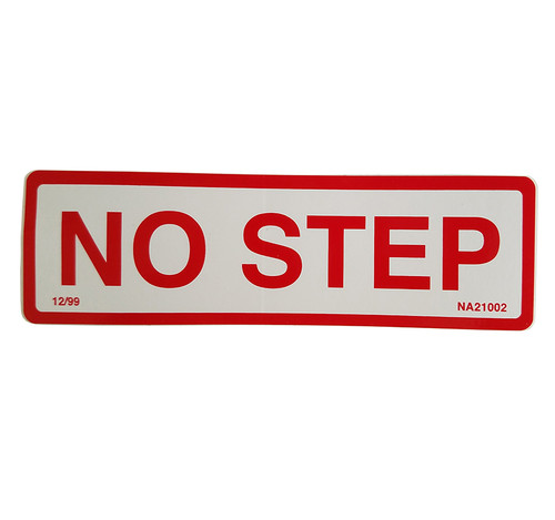 NA21002 --- Demco No Step Decal