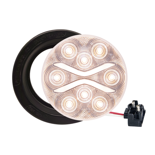 BUL603KCBP --- Round Sealed LED Clear Back-Up Light Kit