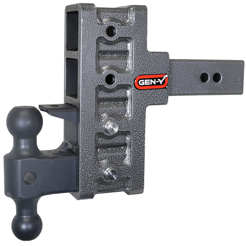 GH-924 --- Mega-Duty Four Position Offset 2.5" Shank with Dual-Ball and Pintle - 21k