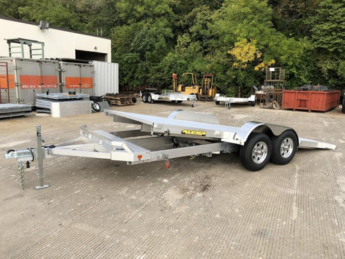 AL8216TILT --- 2027 Aluma 82" x 16' Aluminum Tilt Bed Trailer 7K #AL2470