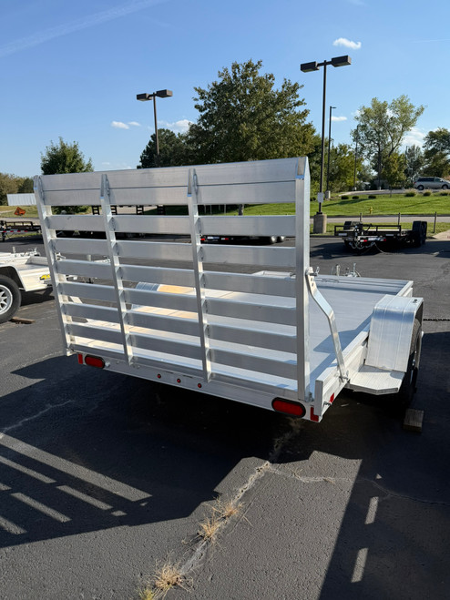 AL6810H --- 2027 Aluma 68" x 10' Aluminum Utility Trailer - 3.5K #AL7548
