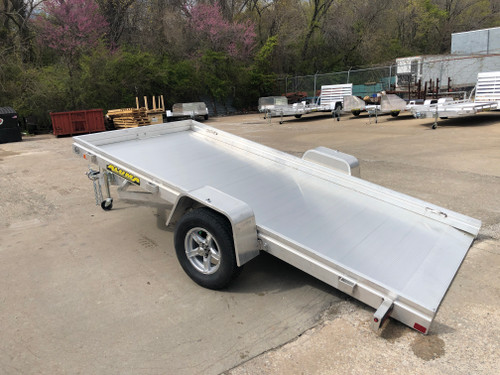 AL6812HTILT --- 2025 Aluma 68x12' Aluminum Tilt Utility Trailer - 3.5k #AL7016