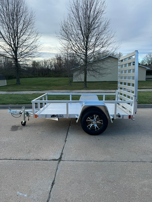 AR5080GTA - 2024 Black Rhino 5'x8' Aluminum Tube Top Utility Trailer #AR4060