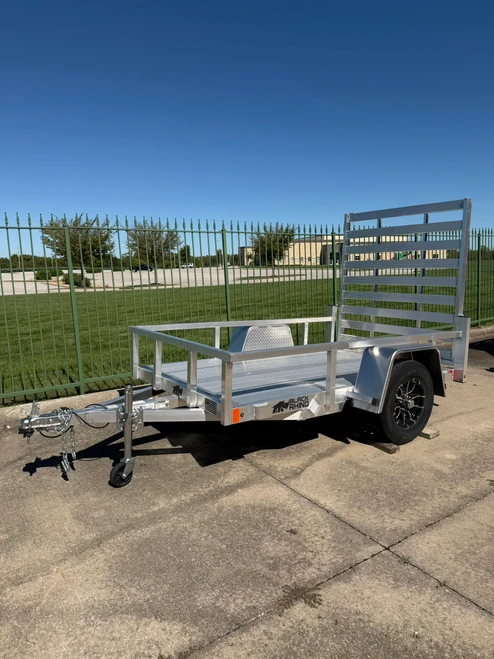 AR5080GTA - 2026 Black Rhino 5' x 8' Aluminum Tube Top Utility Trailer #AR6566
