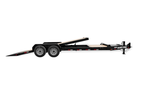 PSET8220TA6 --- 2024 Sure-Trac 82"x20' (16' + 4') Pro Series Equipment Tilt Trailer- 17.6K #ST4336