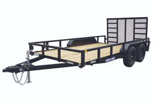 STR8216GT-E2 --- 2026 Sure-Trac 82" x 16' Tube Top Utility Trailer w/ Brakes - #ST0852