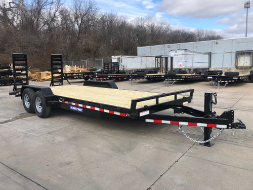 STIM8120TA5 --- 2023 Sure-Trac 81x20' (18'+2') Implement Trailer - 14k #ST8339