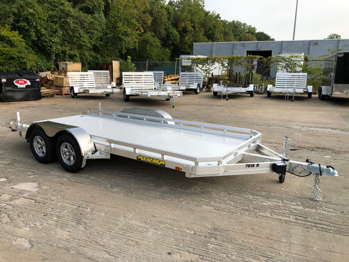 AL7816 --- 2025 Aluma 78x16' Flatbed Utility Trailer - 7k #AL7659