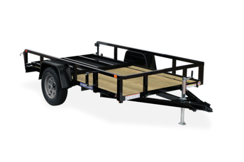 STR5010GT --- 2024 Sure-Trac 5'x10' Tube Top Utility Trailer #ST2096