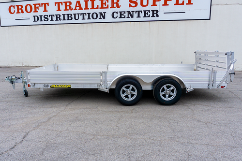 AL8116SR --- 2025 Aluma 81x16' Aluminum Utility Trailer - #AL4269