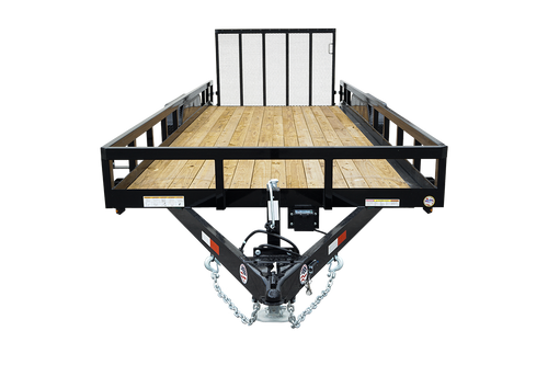 STR8218GT-E2 --- 2026 Sure-Trac 82" x 18' Tube Top Utility Trailer w/ Brakes #ST2775