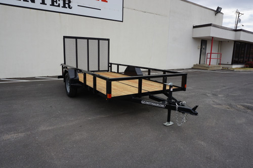 CT612GT --- BLACK --- 2024 Croft 6'x12' Tube Top Utility Trailer #CT5766