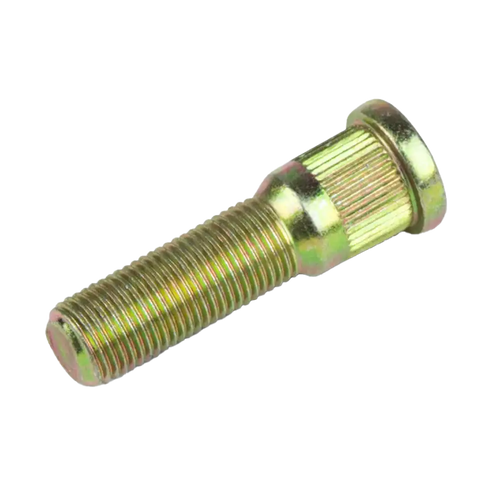 175704--- Trailer Axle Wheel Bolt - 0.689" Knurl, 9/16"-18 Thread End, 2-5/16" Shoulder Length