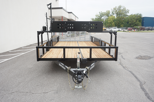 CT8216GT-E2 --- 2026 Croft 82" x 16' Tube Top Utility Trailer #CT5916