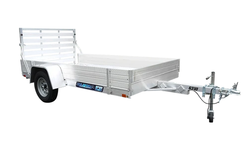 AL6310ES --- 2027 Aluma 63" x 10' Aluminum Utility Trailer #AL3756