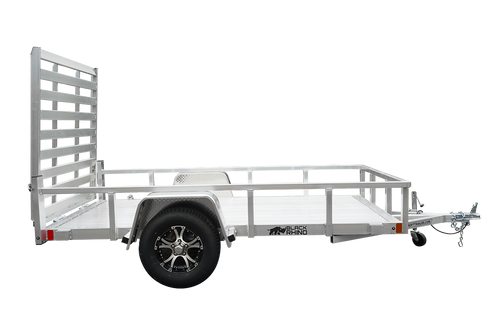AR5010GTA --- 2024 Black Rhino 5'x10' Aluminum Tube Top Utility Trailer #AR4061