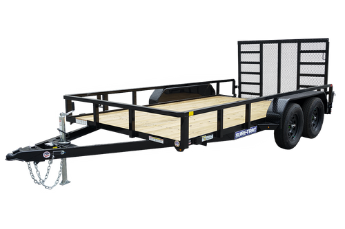 STR8214GT-E2 --- 2026 Sure-Trac 82" x 14' Tube Top Utility Trailer w/ Brakes - #ST6751