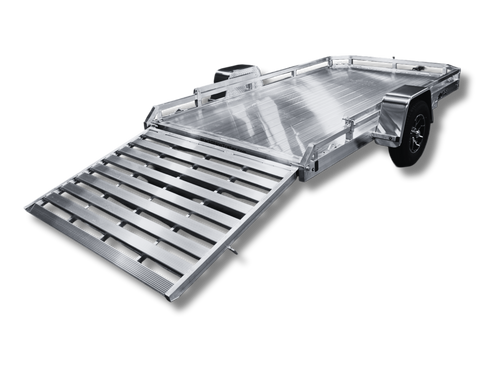 AR7714LP - 2026 Black Rhino 77" x 14' Aluminum Low Profile Utility Trailer #AR5625