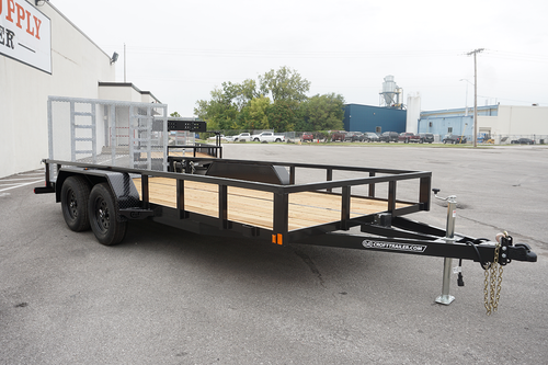 CT8214GT-E2 --- 2024 Croft 82" x 14' Tube Top Utility Trailer #CT5825