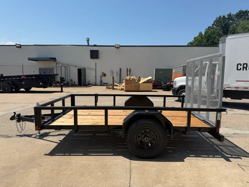 CT6010GT --- 2026 Croft 6' x 10' Singe Axle Tube Top Utility Trailer - GVWR 2,990 #CT5953