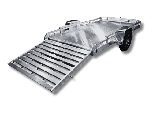 AR7410LP - 2025 Black Rhino 74" x 10' Aluminum Low Profile Utility Trailer #AR5067