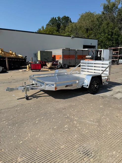 AR7410LP - 2027 Black Rhino 74" x 10' Single Axle Aluminum Low Profile Utility Trailer #AR7848