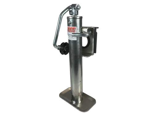 RAM151401Z --- RAM Swivel Topwind Trailer Jack - 3,000 lb Support - Zinc