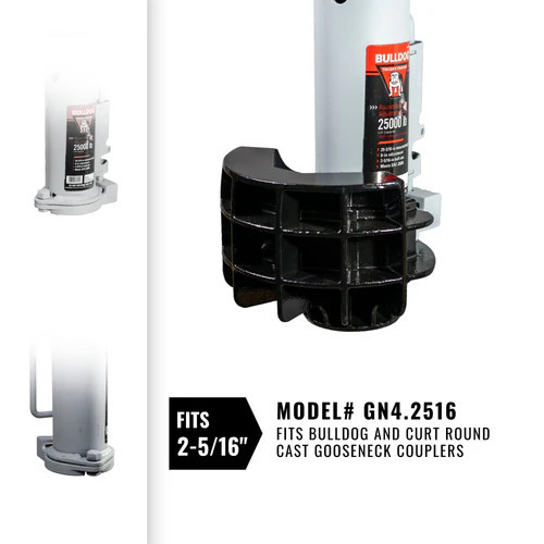 GN4.2516 --- Icon Trailer Coupler Lock for Curt and Bulldog Cast 2-5/16" Gooseneck Couplers