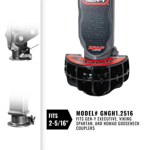 GNGH1.2516 --- Icon Guardian Trailer Coupler Lock for GEN-Y SnapLatch Gooseneck Couplers