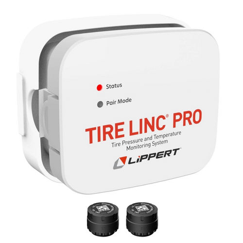 2024115887 --- Lippert Tire Linc® PRO RV Tire Pressure & Temperature Monitoring System (TPMS) - 2-Tire Sensor Kit