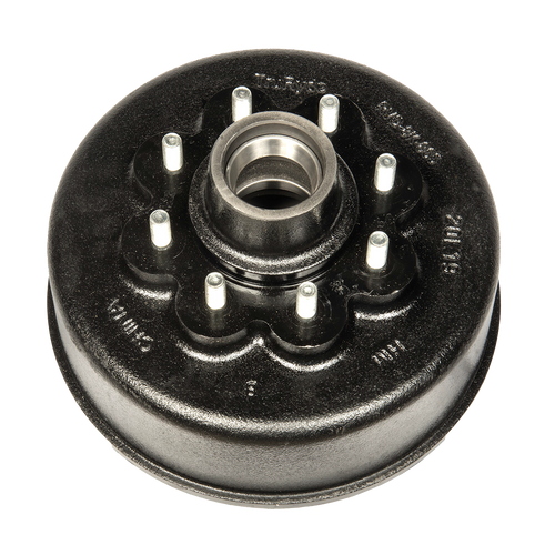 T8-285-09 --- Oil Hub & Drum only with Races & 9/16" Studs - 8,000 lb
