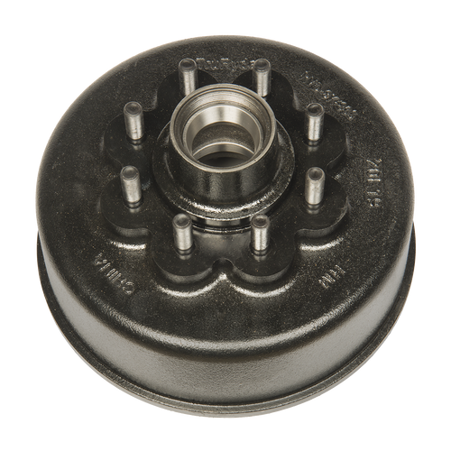 T8-285-10 --- Oil Hub & Drum only with Races & 5/8" Studs - 8,000 lb