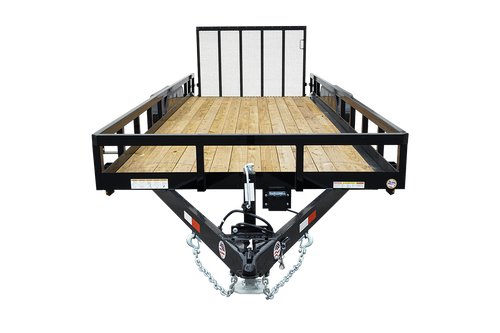 STR8220GT-E2 --- 2026 Sure-Trac 82" x 20' Tube Top Utility Trailer w/ Brakes - 10K - #ST8027