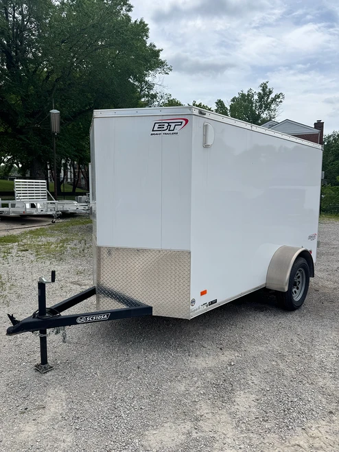 SC510SA --- 2024 Bravo Scout 5' x 10' Enclosed w/ Rear Barn Door #BR4108