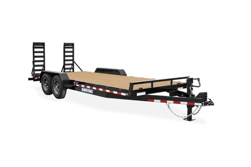 STIM8118TA5 --- 2026 Sure-Trac 81' x 18' (16'+2') Equipment Trailer - 14K #ST3795