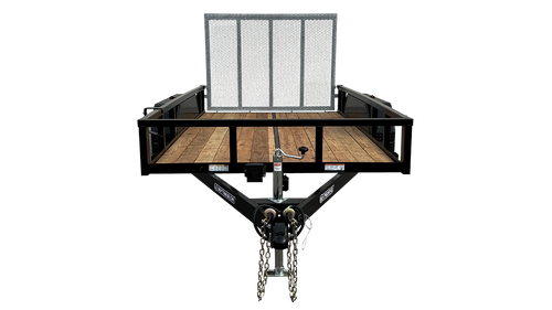 CT612GT-E2 --- 2025 Croft 6' x 12' TA Tube Top Utility Trailer - 7K #CT5902