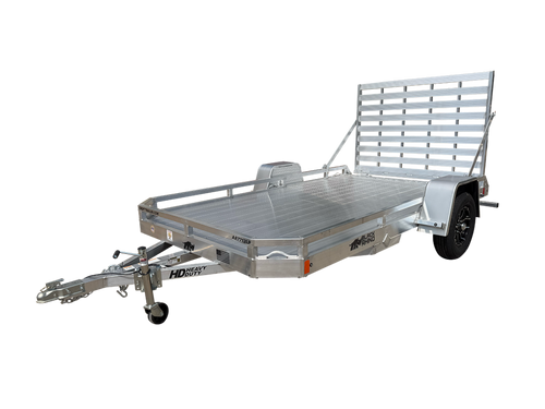 AR7712LP - 2026 Black Rhino 77" x 12' Aluminum Low Profile Utility Trailer - 3K #AR7372