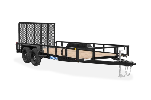 STR8220GT-E2 --- 2026 Sure-Trac 82" x 20' Tube Top Utility Trailer w/ Brakes - 10K - #ST2449