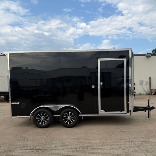 IQ714TA2DRD --- 2026 Impact Quake 7' x 14' Enclosed Trailer with Side Door and Rear Ramp Door - 7,000 GVWR - #IQ5335