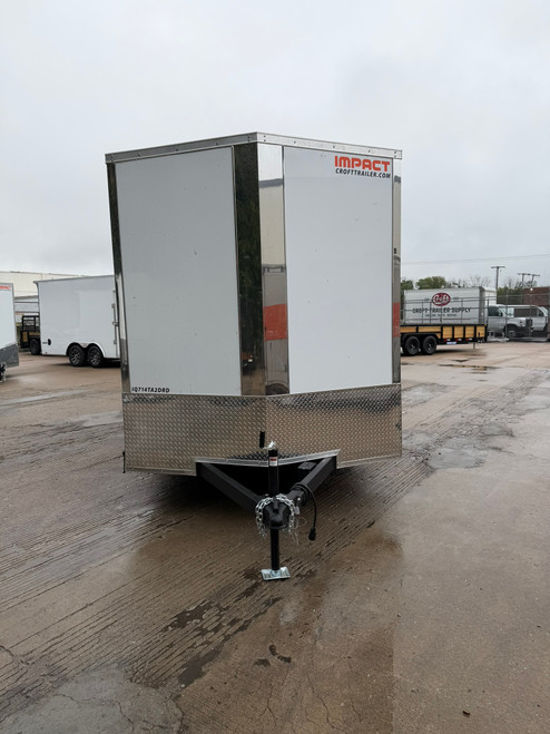 *COMING SOON* IQ714TA2DRD --- 2027 Impact Quake 7' x 14' Enclosed Trailer with Side Door and Rear Ramp Door - 7,000 GVWR - #IQ9190