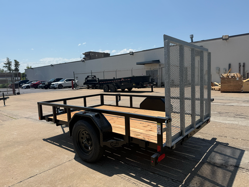 CT6010GT --- 2026 Croft 6' x 10' Single Axle Tube Top Utility Trailer - GVWR 2,990 #CT5955