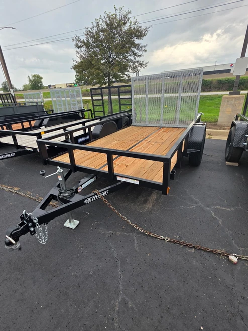 CT6010GT --- 2026 Croft 6' x 10' Single Axle Tube Top Utility Trailer - GVWR 2,990 #CT5955