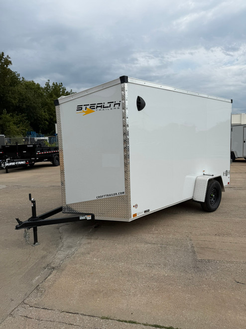 *COMING SOON* SM612SADRD --- 2027 Stealth Mustang 6' x 12' Single Axle Enclosed Trailer with Side Door and Rear Ramp Door - 2,990 GVWR - #SM6697