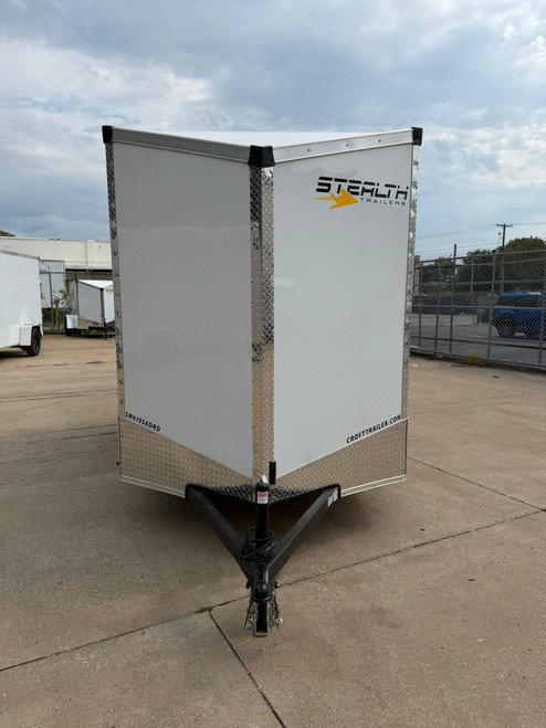 *COMING SOON* SM610SADRD --- 2027 Stealth Mustang 6' x 10' Single Axle Enclosed Trailer with Side Door and Rear Ramp Door - 2,990 GVWR - #SM6686