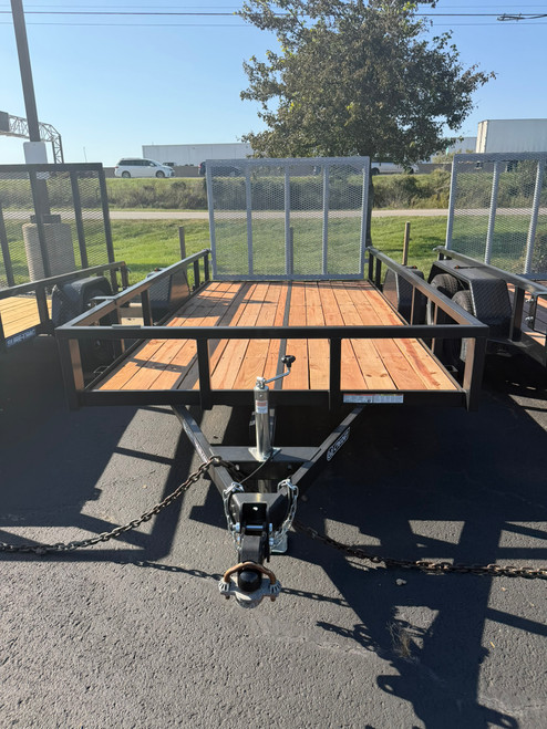 CT612GT --- 2026 Croft 6' x 12' Single Axle Tube Top Utility Trailer with Rear Gate - 2,990 GVWR #CT5982