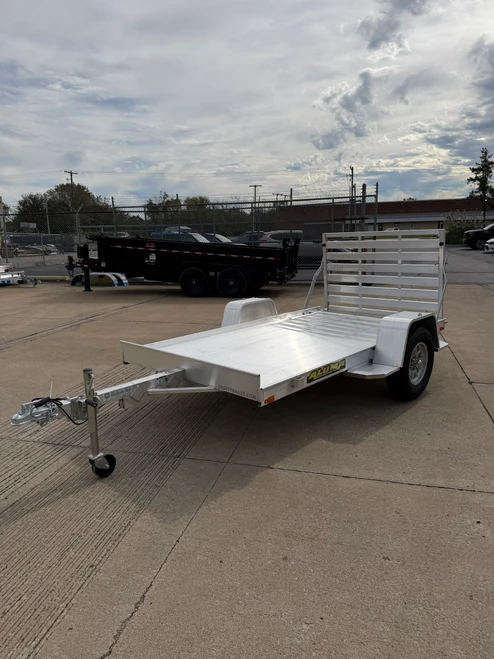 *Coming Soon* AL6310 --- 2027 Aluma 63" x 10' Single Axle Aluminum Utility Trailer with Rear Gate - 2,000 GVWR #AL9407