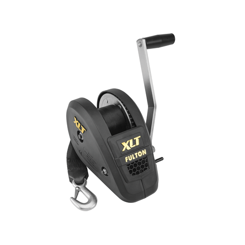 142314 --- Fulton Single Speed Winch with Strap - 1,800 lb Capacity
