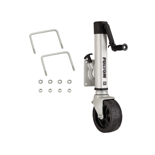 F21600WT45 --- FULTON F2® Wide Track Marine Swivel Sidewind Trailer Jack - 1,600 lb