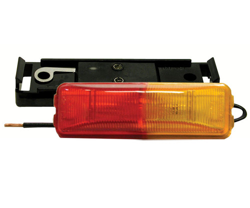 154KA-R --- Rectangular Sealed Fender Mount Clearance Light Kit